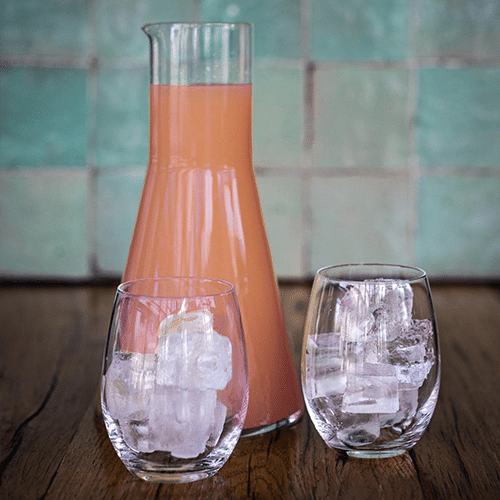 Frambozen lychee lemonade