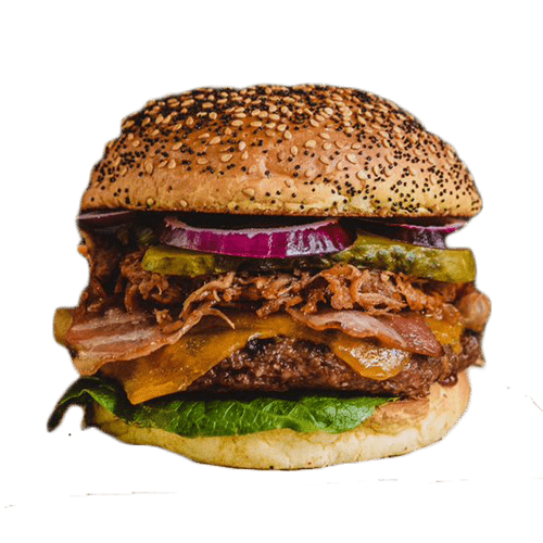 Meatlovers stack burger