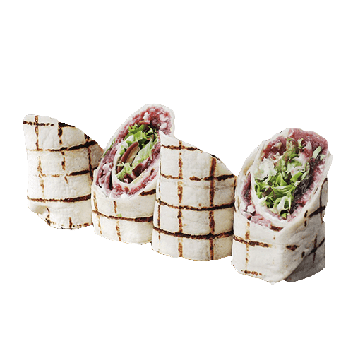 Smokey beef wrap