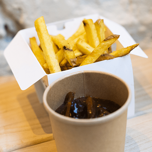 Friet stoofvlees