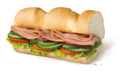 Ham 6-inch sub
