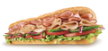Turkey breast footlong sub