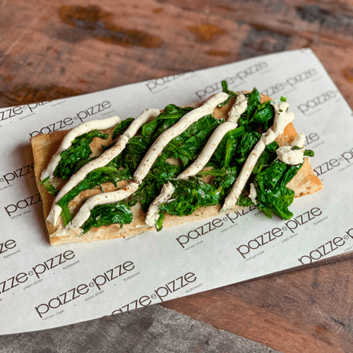 Bianco spinach slice