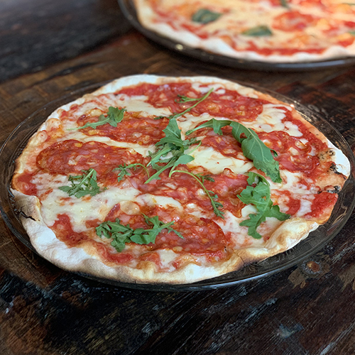 Pizza spicy spianata
