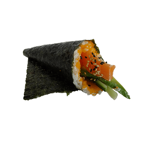 Sake handroll