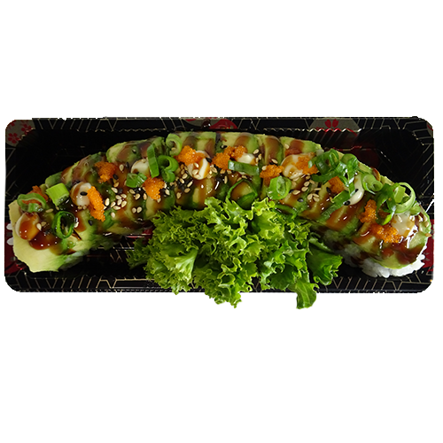 Soft shell chicken roll