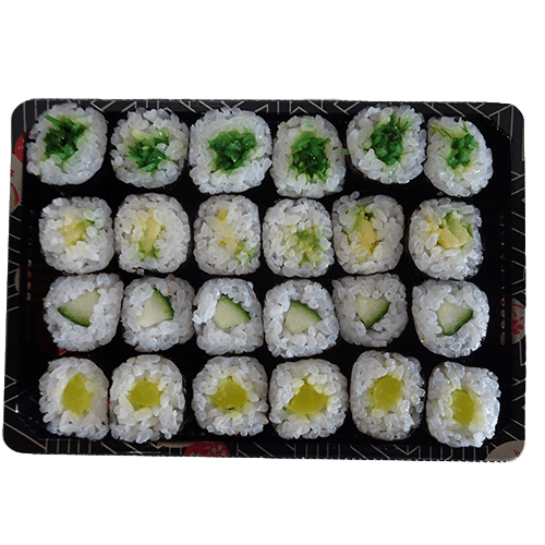 Vegetarian maki mix