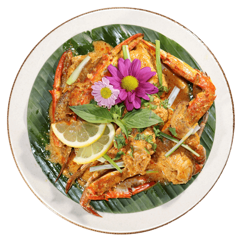 Thai curry crab