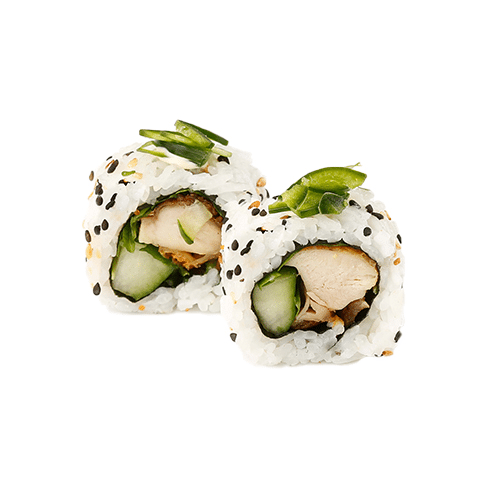 Samurai chicken roll