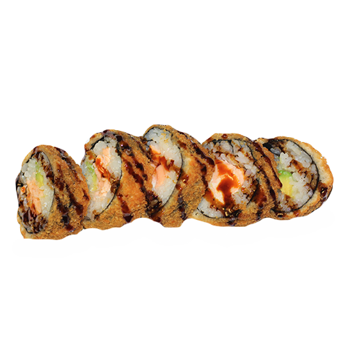 Fried salmon