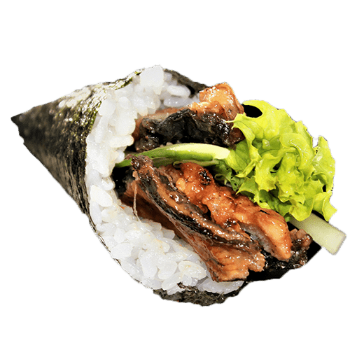 Unagi handroll
