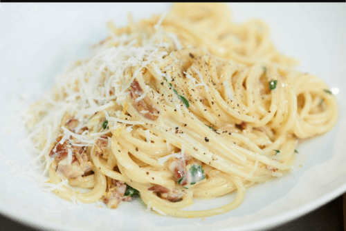 Pasta carbonara