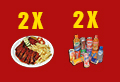 Spare ribs meal special