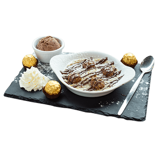 Ferrero Rocher cookie dough