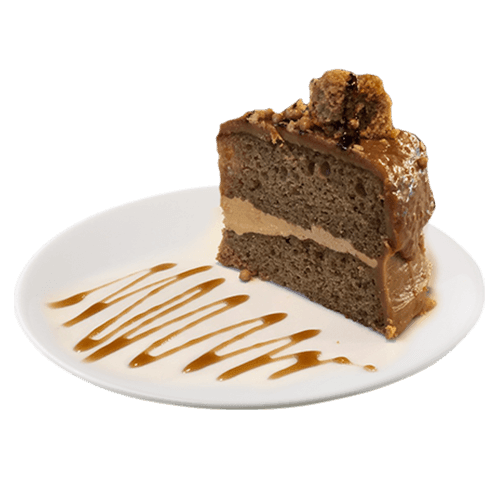Sticky salty caramel cake