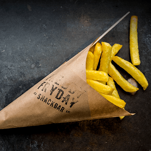 Verse huisgemaakte friet