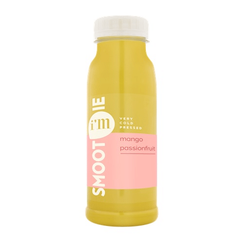 Smoothie mango and passion fruit