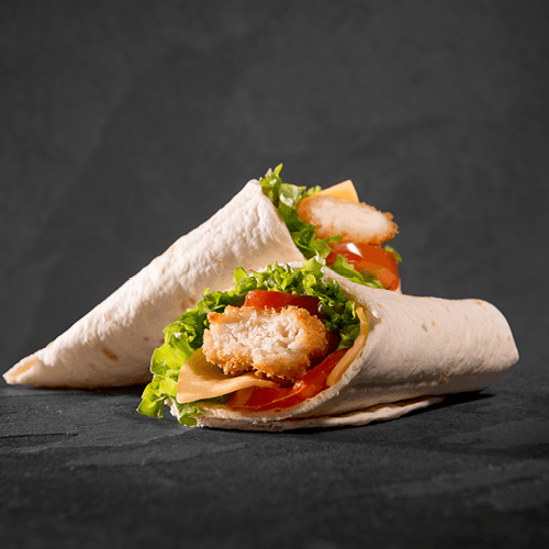 XL chicken filet wrap