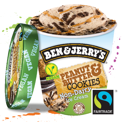 Ben & Jerry's Peanut Butter & Cookies 500 ml