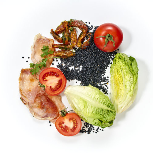 Salade crispy black