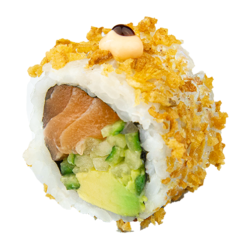 Crispy zalm roll