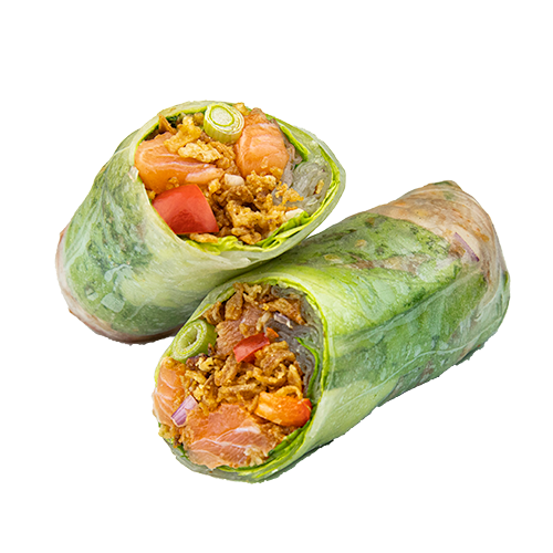 Zalm tartaar roll