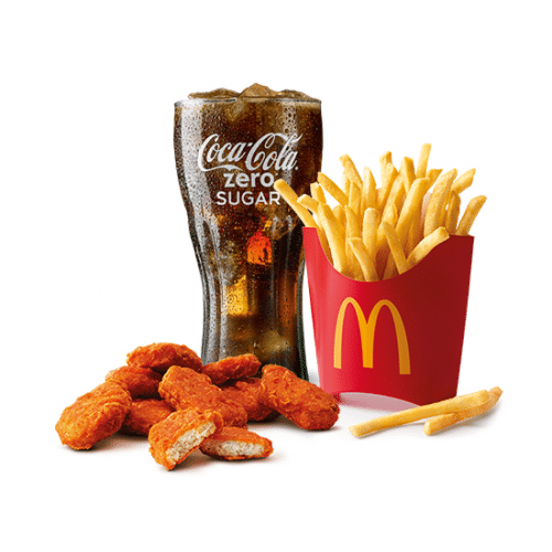 Spicy Chicken McNuggets 9 Voordeelmenu