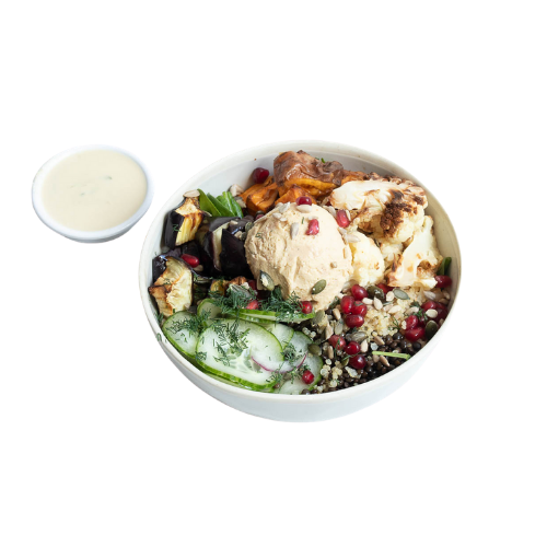 Hummus protein bowl