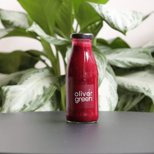 Beetroot coconut latte