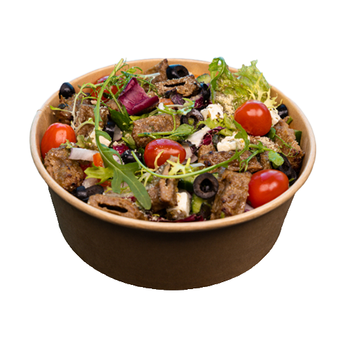Shami kebab salade