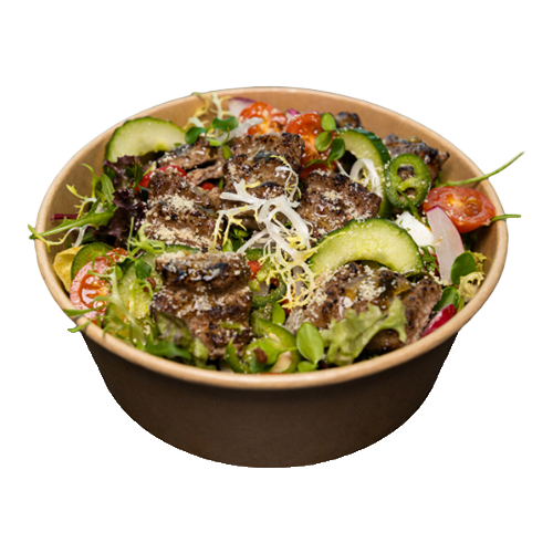 Tekka kebab salade