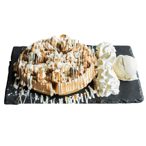 Apple tart wafel
