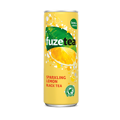 Fuze tea black tea sparkling