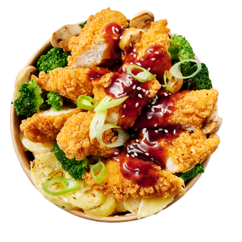Chicken teriyaki bowl