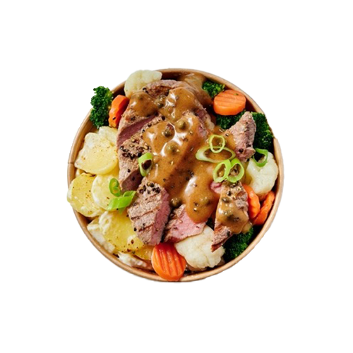Steak bistro bowl vegetarisch
