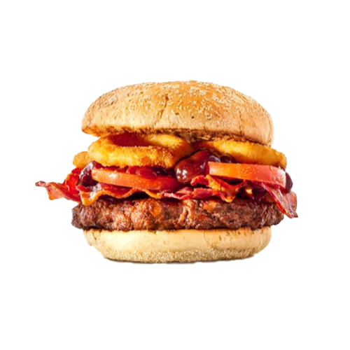 Smokey BBQ burger vegan