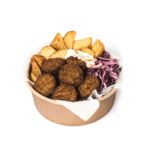 Falafel tzatziki bowl
