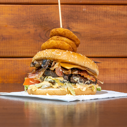 Irish highlander burger