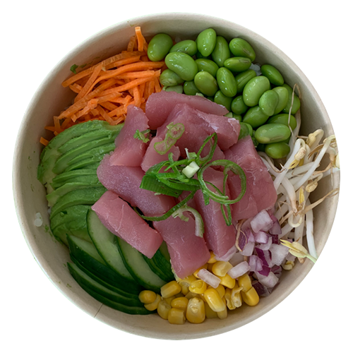 Tuna poke bowl