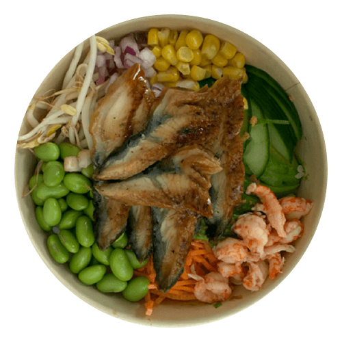 Unagi poke bowl