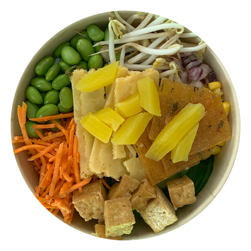 Veggie poke bowl