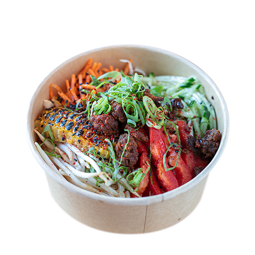 The Asian salad