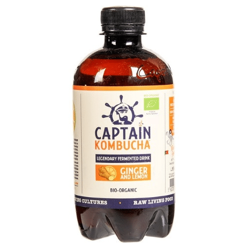 Captain Kombucha Ginger Lemon Bio