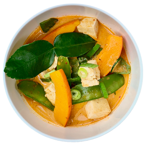 Thai red coconut curry bowl