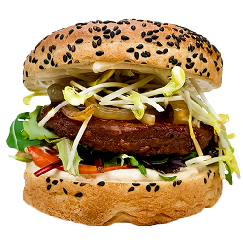 Mundo verde teriyaki burger