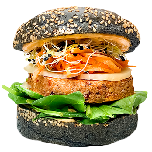 Smokey tempé burger