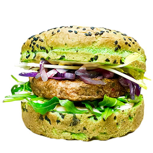 Miso portobello burger