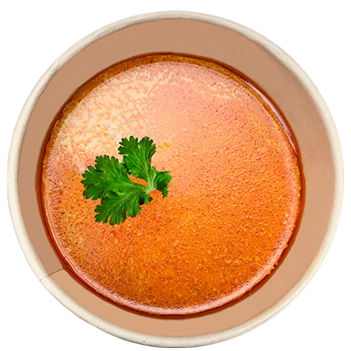 Thai coconut soup