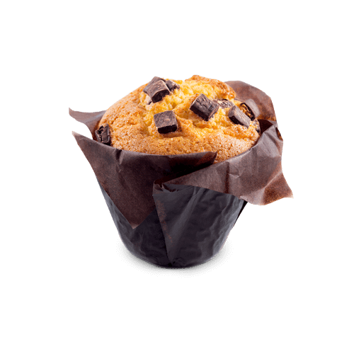 Chocolate chip muffin (vegan)