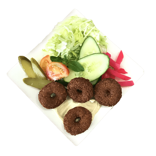 Falafel schotel